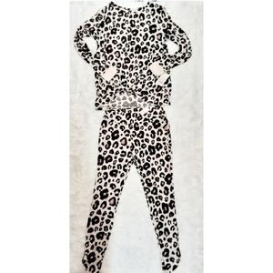 Stars Above polyester Leopard print Pajama